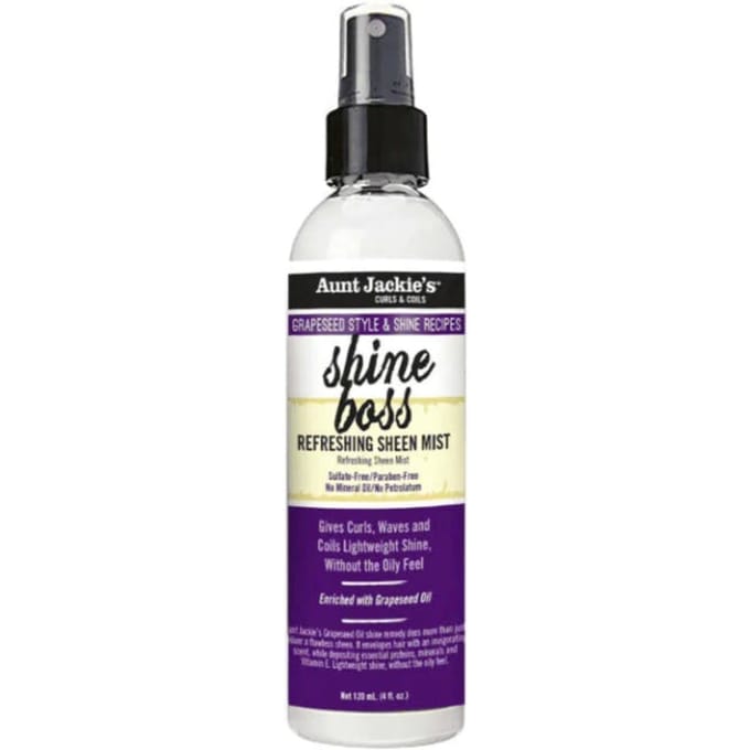 Aunt Jackie's Grapeseed Shine Boss Refreshing Sheen Mist 120 ml