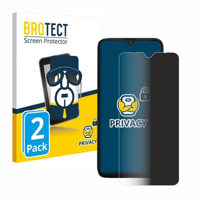 BROTECT - privacy screenprotector voor Gigaset GS4 - Folie Beschermfolie Blauwlichtfilter 2 Stuks