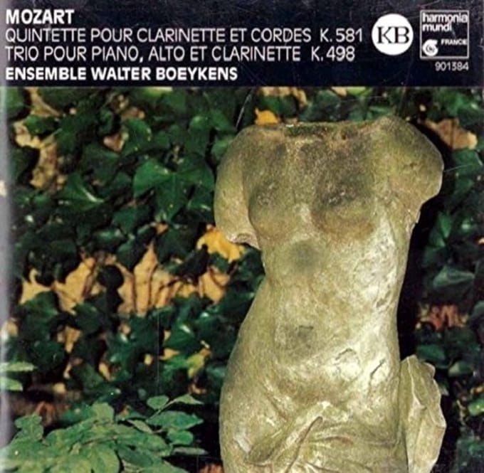 1-CD Mozart - Quintette pour clarinette et cordes / .. - Ensemble Walter Boeykens