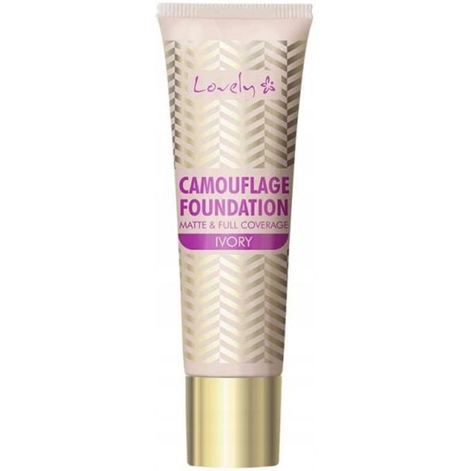 Lovely - Camouflage Foundation Matt & Full Coverage Crying Face Primer 2 Nude 25G