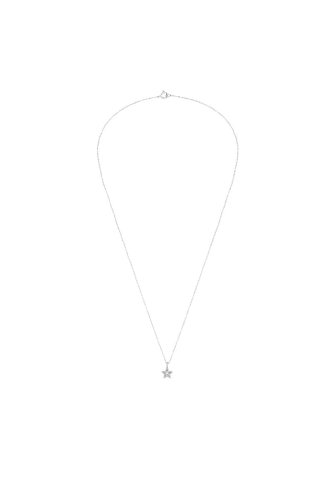 Flower Sterling Silver Ketting
