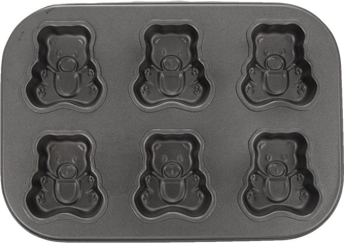 Koekjesvorm Edelstaal Teddyberen 26,5 cm - Bakvorm voor Koekjes