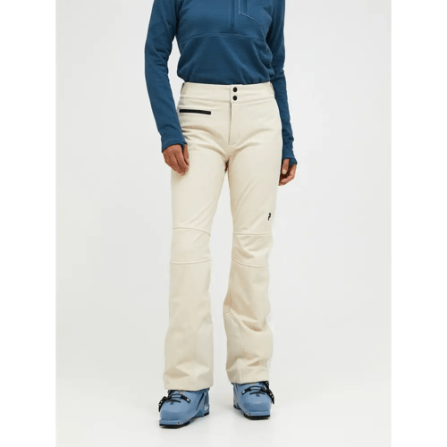 Peak Performance Stretch Softshell Skibroek Dames (Maat - S, Kleur - Sand Fog)