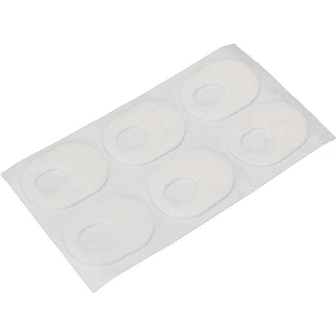 10 Vel Ovaal Maïs Kussen Mannen Vrouwen Witte Voetpijn Verlichting Zelfklevend Eelt Kussen Pads white