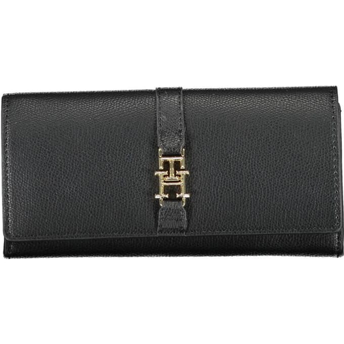 Tommy Hilfiger Zwarte Polyethyleen Portefeuille