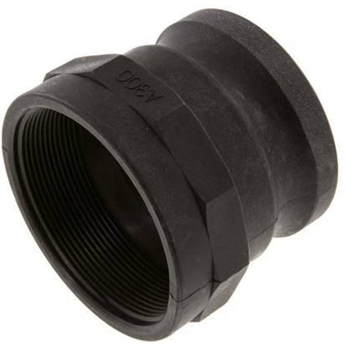 Camlock DN 75 (3'') Koppeling PolypropyleenRp 3'' met binnendraad Type A MIL-C-27487