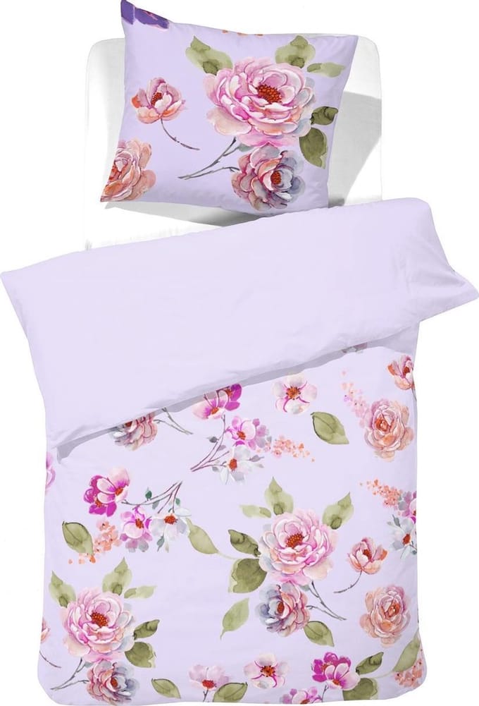 Cinderella Vivienne - Dekbedovertrek - Satijn - 140x200/220 cm - Lilac