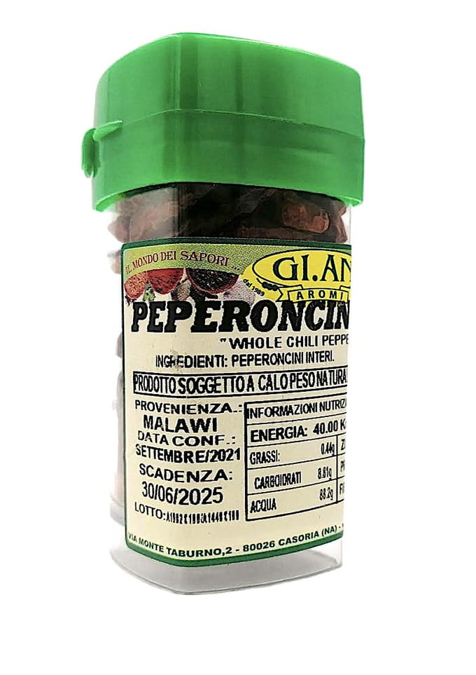 Piment peperoncino entier 15g - gi.an.
