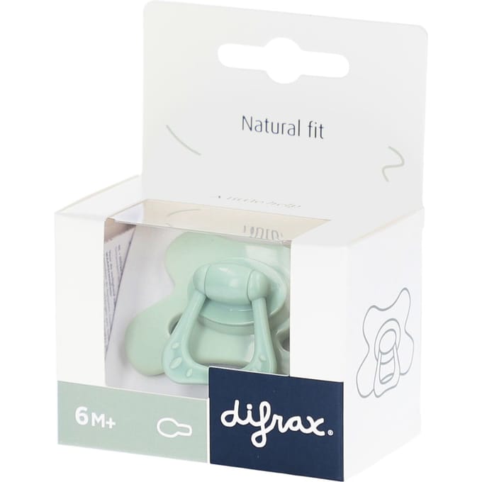 Difrax Fopspeen Natural 6m+ Special Edition Green Jade 1