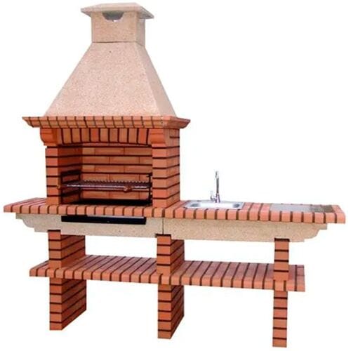 My Barbecue Grill met roestvrijstalen spoelbak AV2200F