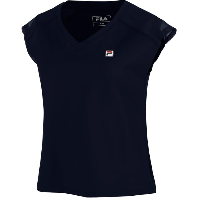 Fila Maria T-shirt Dames-donkerblauw
