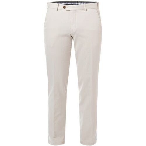 Hiltl Broek Tourist 2.0 Cotton Uni Crème / male
