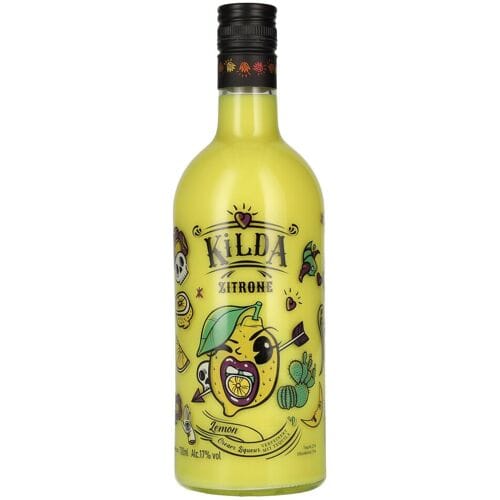 Kilda Tequila Cream Liqueurs Kilda Zitrone Cream Liqueur 17% Vol. 0,7l