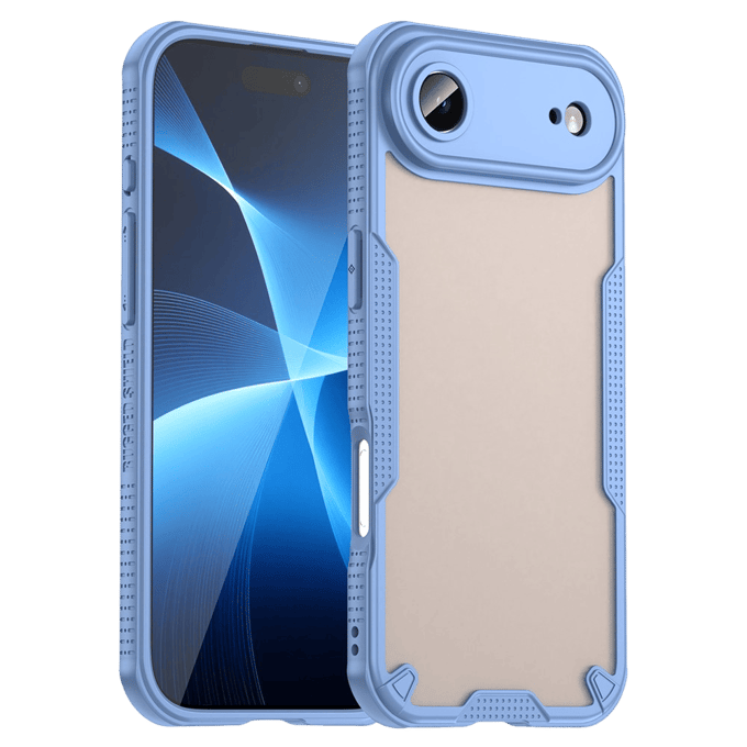 Mocaa Apple iPhone Air Lichtgewicht Rugged Hoesje Blauw