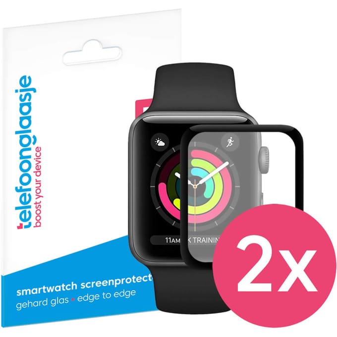 DuoPack: Apple Watch 1/2/3 screenprotector - 38mm