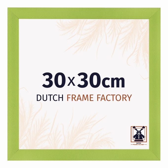 Fotolijst 30x30 cm - MDF - Groen - Praag