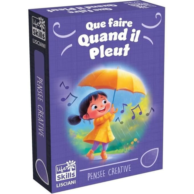 Lisciani - Life Skills - Que faire quand il pleut dehors - Fr