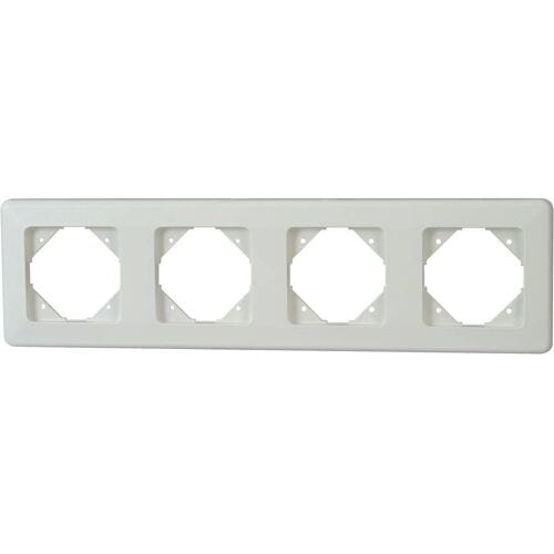 Kopp 303413080 Frame 4-voudig Europa Arctisch-wit, Mat 1 stuk(s)