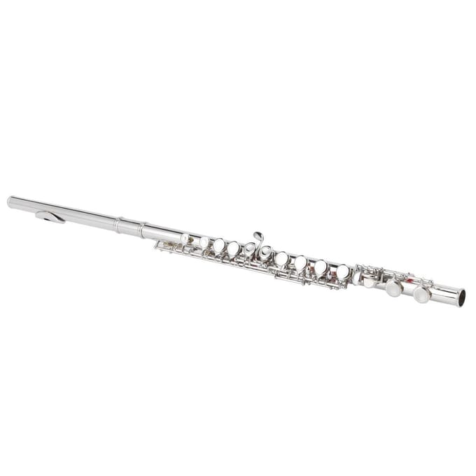 Fluit Sterling Zilver Beginner Kinderen Volwassene Professioneel Test Spelen Muziekinstrumenten white