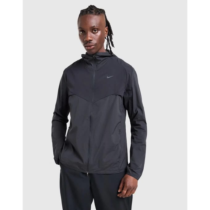 Nike Repel Hardloopjack voor heren Stride Plus - Zwart- Heren, Zwart M