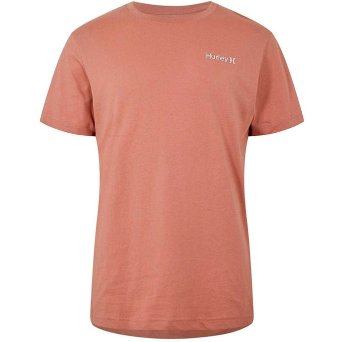 Hurley Herenlogo T-Shirt (Rood)