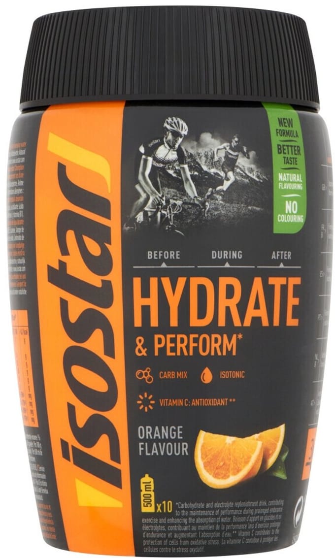 Isostar Hydrate & Perform Orange - 3 x 400 gr - Voordeelverpakking