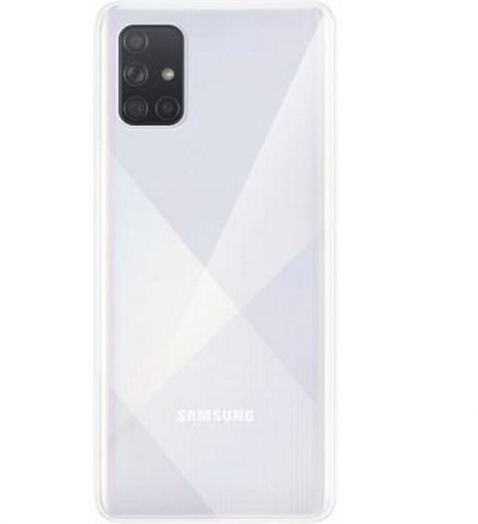 Bigben Connected, Hoesje geschikt voor Samsung Galaxy A51 - Flexibel & Ultra-thin, Transparant