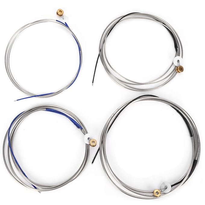 Corde de Contrebasse en Acier IRIN Accessoire d'Instrument de Musique Professionnel white