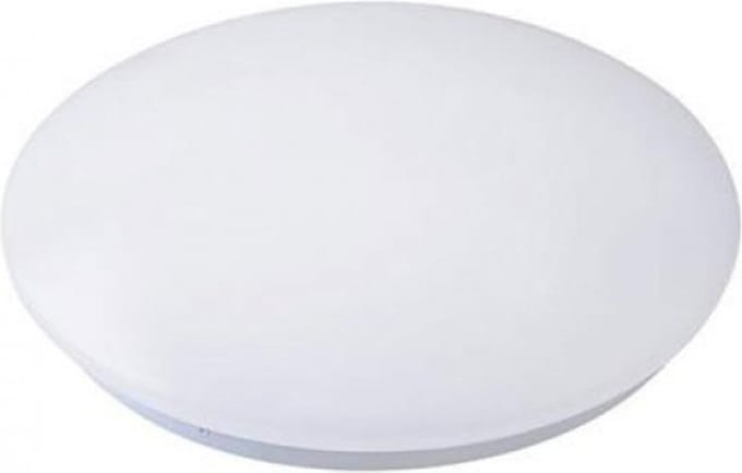 LED Plafondlamp - Basic - Opbouw Rond 15W - Natuurlijk Wit 4200K - Mat Wit Aluminium - Ø230mm
