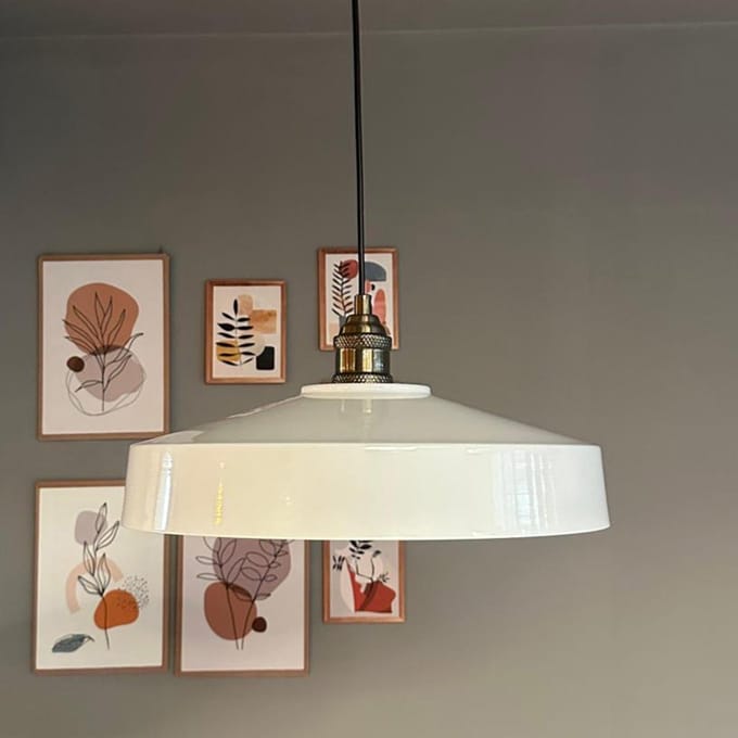 Bamyum Ace Hanglamp Industrieel Metaal Ø39 cm, Vintage Hanglamp, E27 Pendellamp