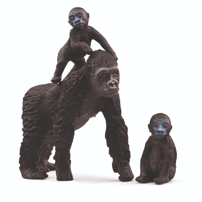 schleich WILD LIFE Gorilla familie - Speelfigurenset - 42601
