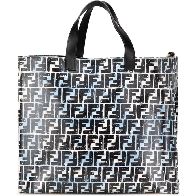 Tote Bag Fendi Graffiti Print