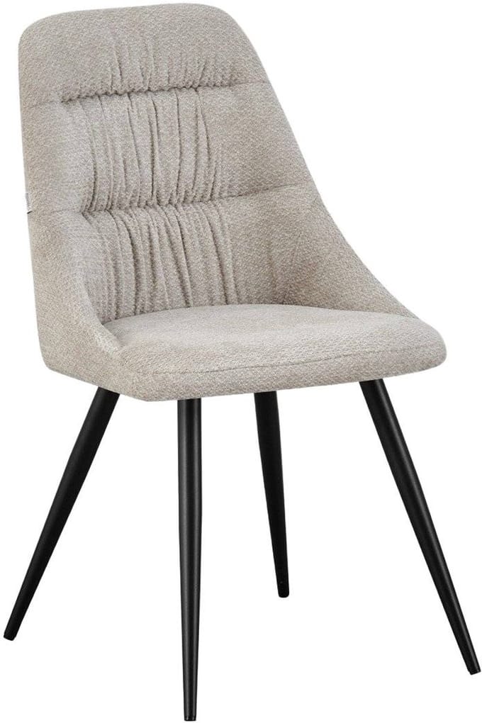 HOMLA - Chair - QUERCIA - Beige Retro Bliss - 56x48x85 cm