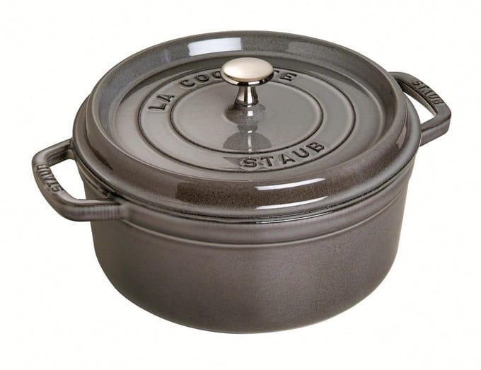 Staub Cocotte - 26 cm - 5.25 L Graphite Grey