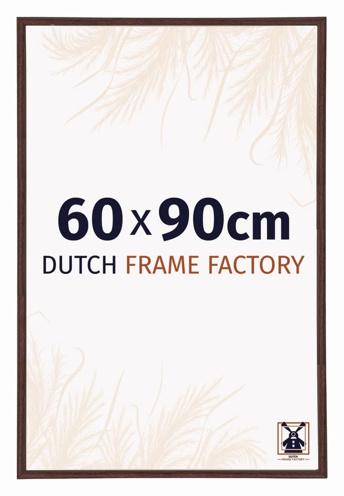 Fotolijst 60x90 cm - Kunststof - Bruin - Angers