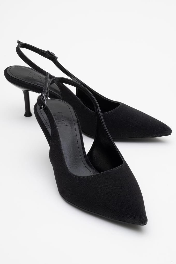 Caisa Slingback Pump met Puntige Neus