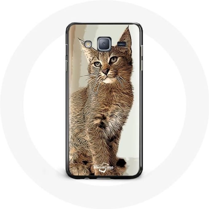 Coque pour Samsung Galaxy j3 2016 Siamois Race de chats