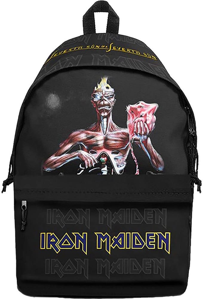 Rocksax Iron Maiden - Seventh Son Rugtas - Zwart