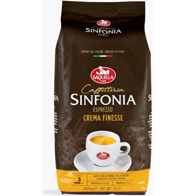 Saquella Caffè Sinfonia Caffè Crema Finesse 1kg