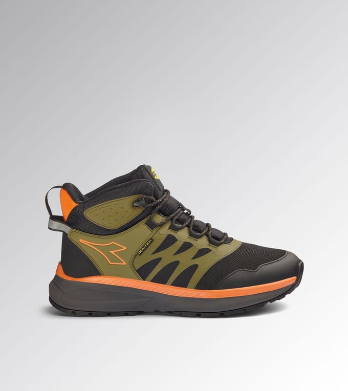 Diadora FREEDOM MID O6 SR BLACK/GREEN OLIVE 45
