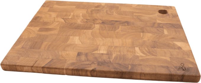 Point-Virgule Snijplank teakhout - 40x30x2 cm