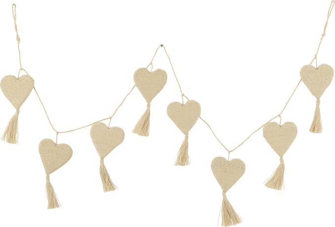 J-Line slinger Hart - jute - creme