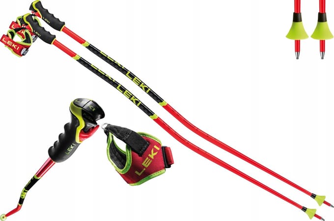 Leki WCR GS 3D Skistok 135cm - Professioneel & Veilig