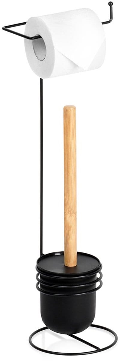 Vilde Bamboo - Toiletaccessoire - Met toiletborstel - Vrijstaand - Modern design