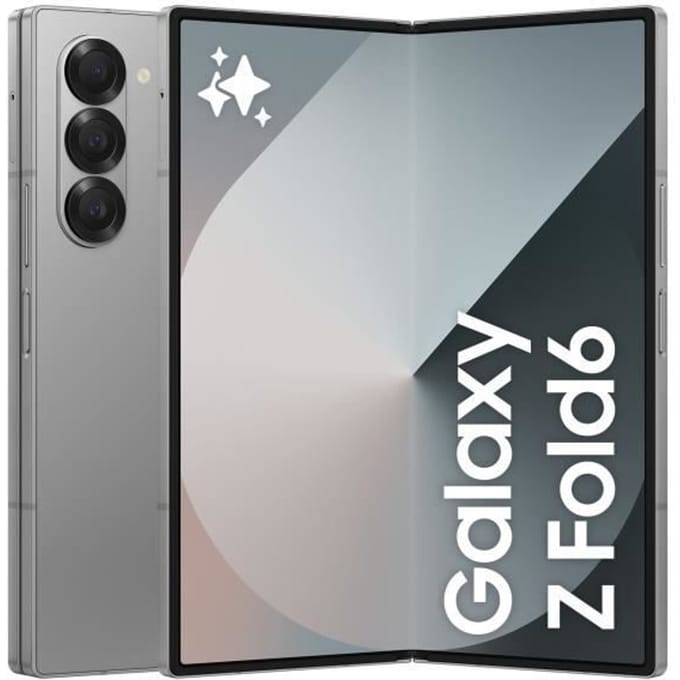 Samsung Galaxy Z Fold6 - 256GB - Silver Shadow
