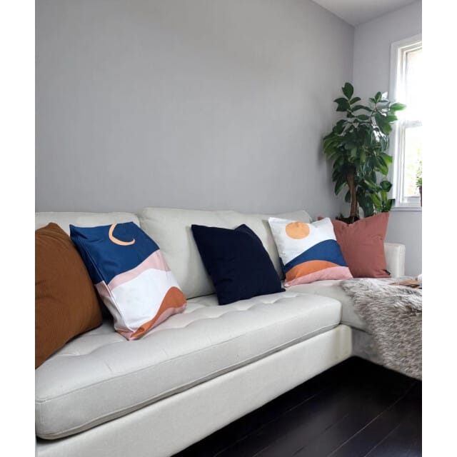 Gek op kussens! Sierkussen rising sun | 45 x 45 cm | katoen/polyester
