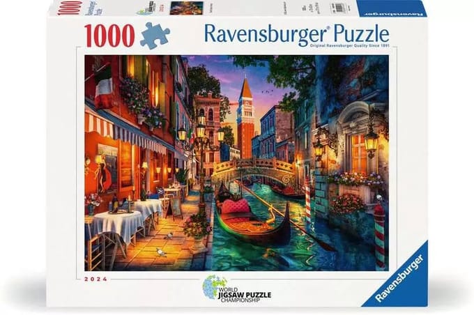 Ravensburger Canal Cruise in Venice 1000 stukjes legpuzzel