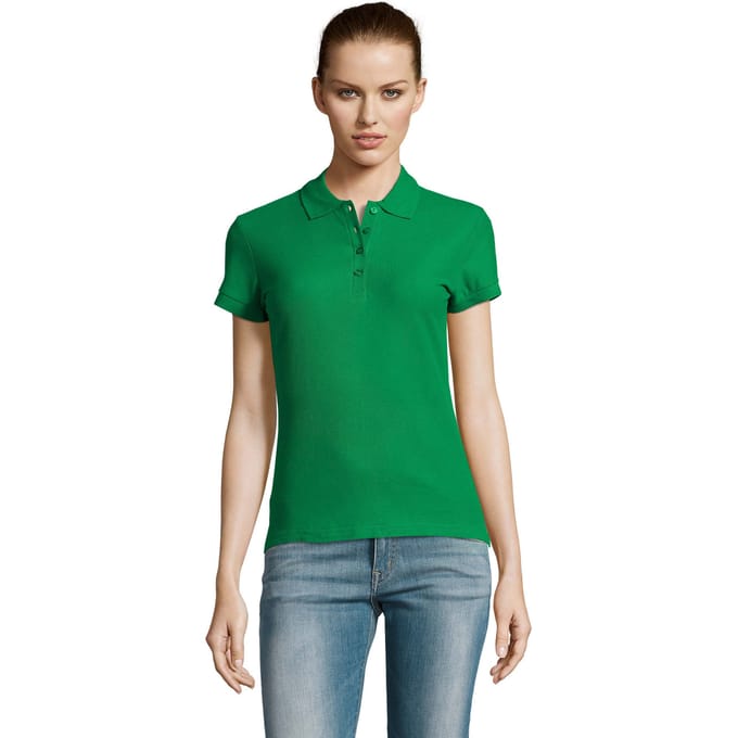 SOLS Dames/Dames Passion Poloshirt (Kelly Groen)