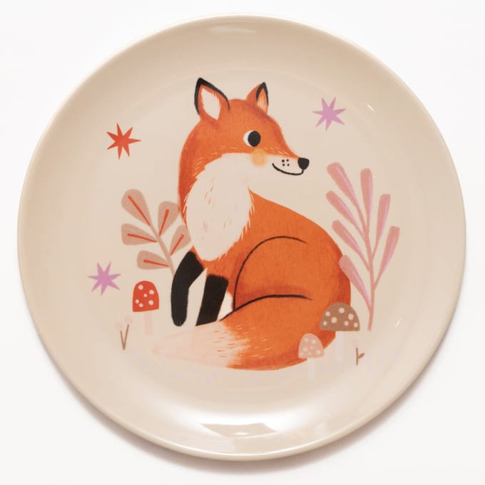 Petit Monkey melamine bord Fox