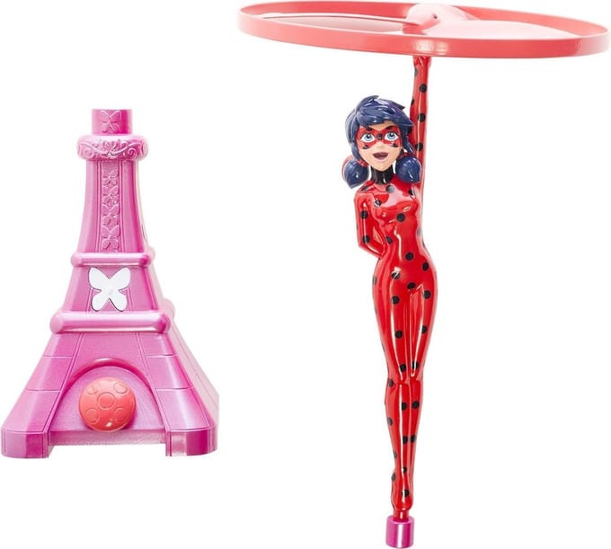 Ban Dai LADYBUG VOLANTE MUSICALE 19CM